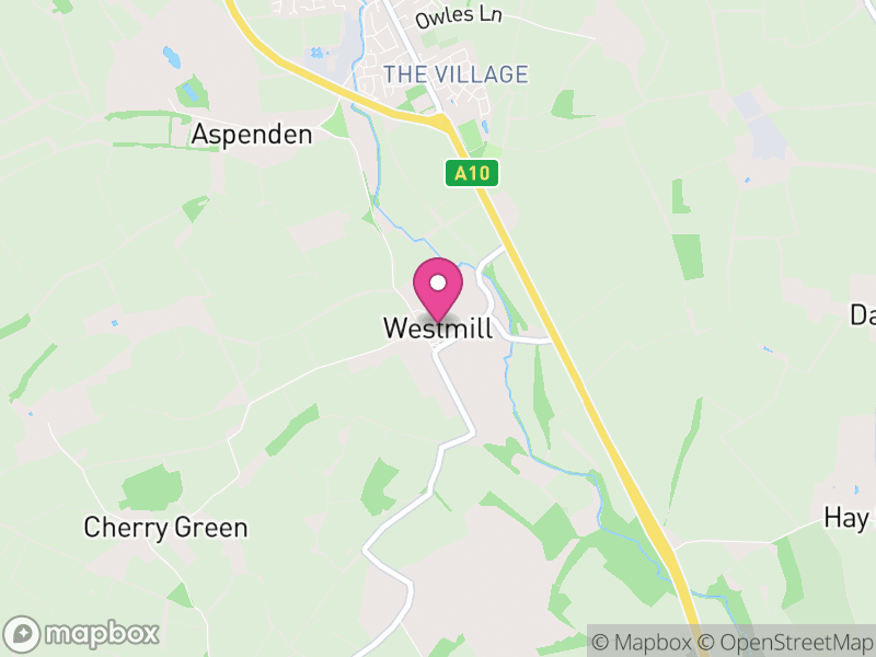 Map of Westmill, East Hertfordshire
