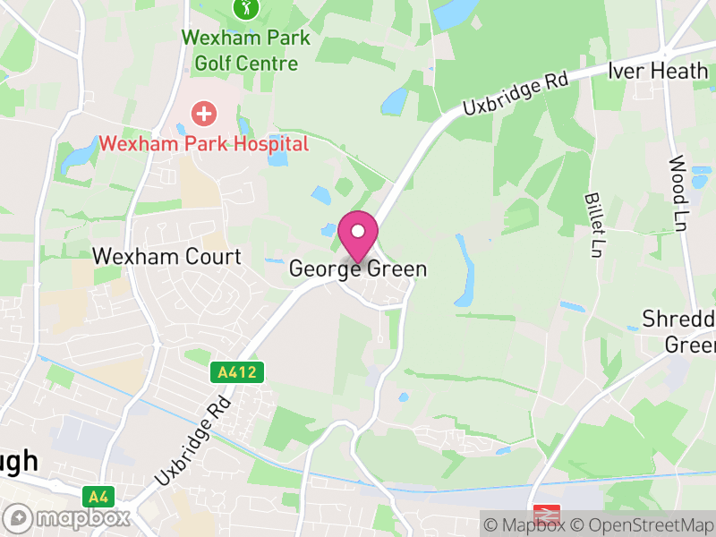 Map of Wexham, Wexham and Ivers Community Board