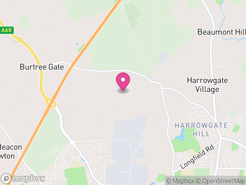 Map of Whessoe, Darlington