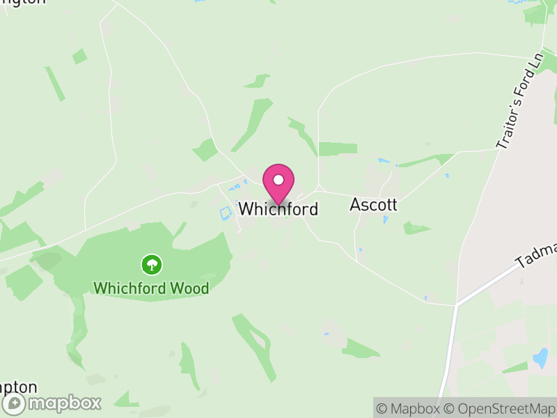 Map of Whichford, Stratford-on-Avon