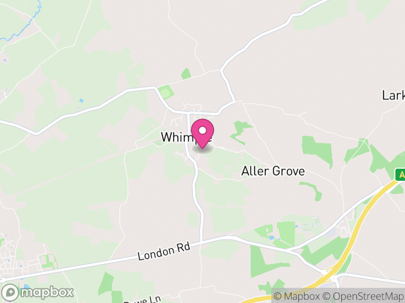 Map of Whimple, East Devon