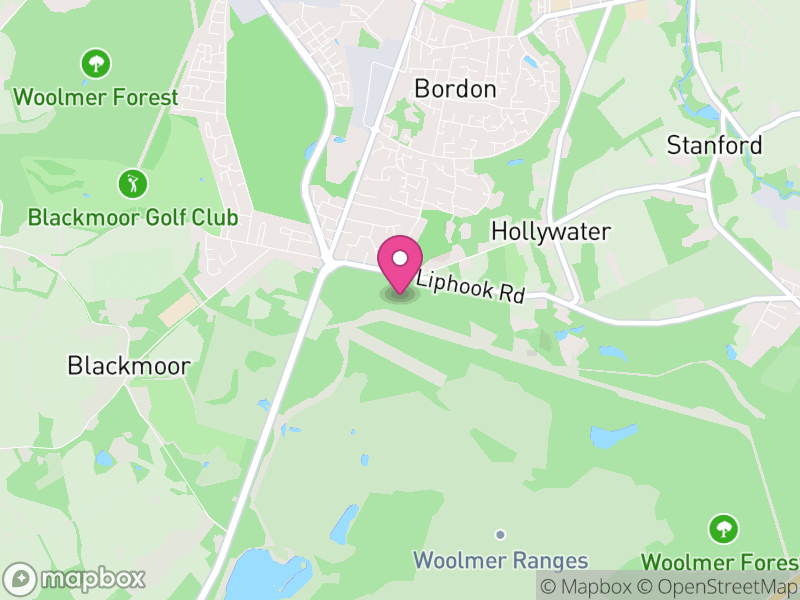 Map of Whitehill, East Hampshire