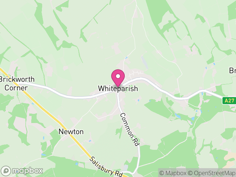 Map of Whiteparish, Wiltshire