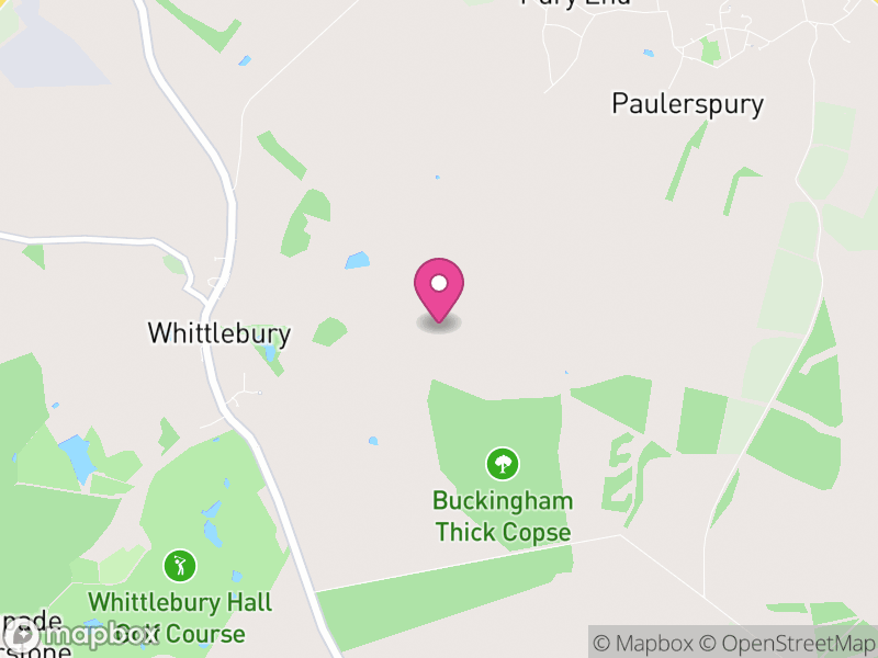 Map of Whittlebury, West Northamptonshire