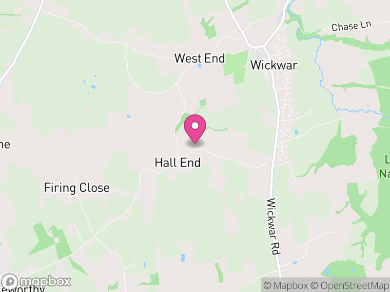 Map of Wickwar, South Gloucestershire