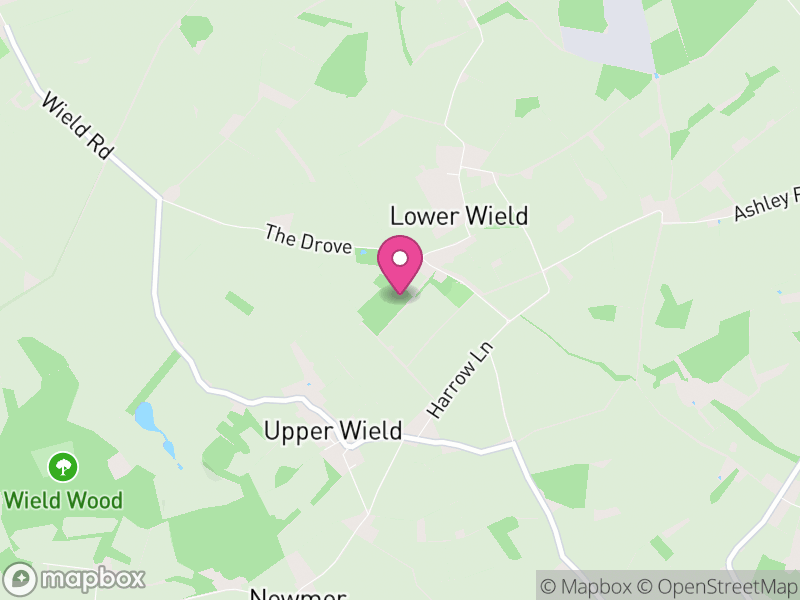 Map of Wield, East Hampshire