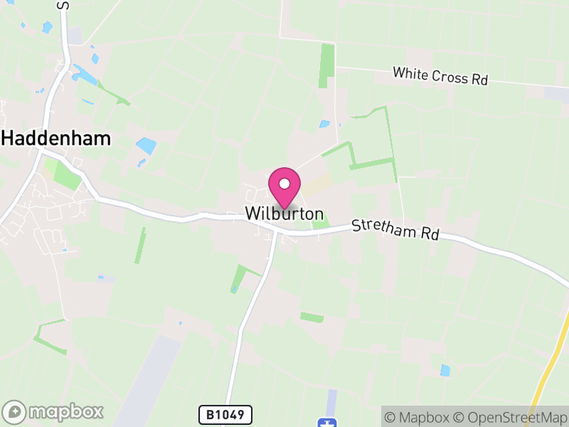 Map of Wilburton, East Cambridgeshire