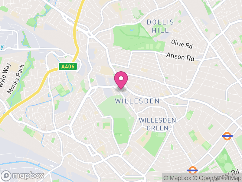 Map of Willesden
