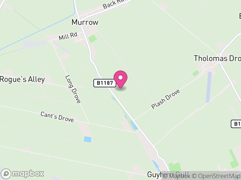 Map of Wisbech St. Mary, Fenland