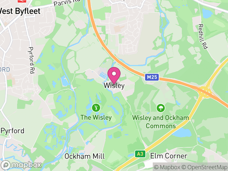 Map of Wisley, Guildford