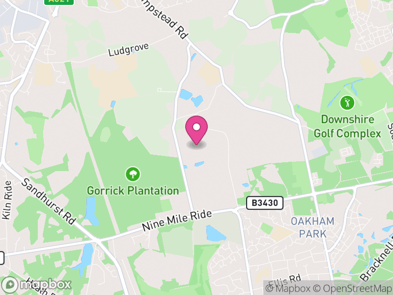 Map of Wokingham Without, Wokingham