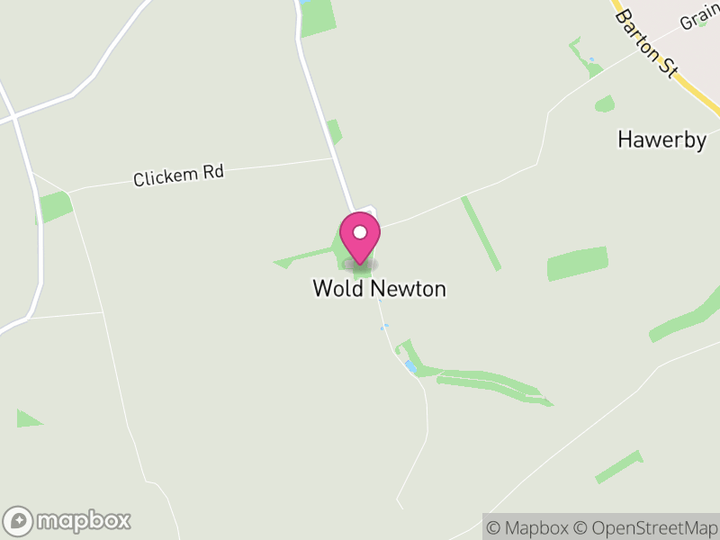 Map of Wold Newton, North East Lincolnshire