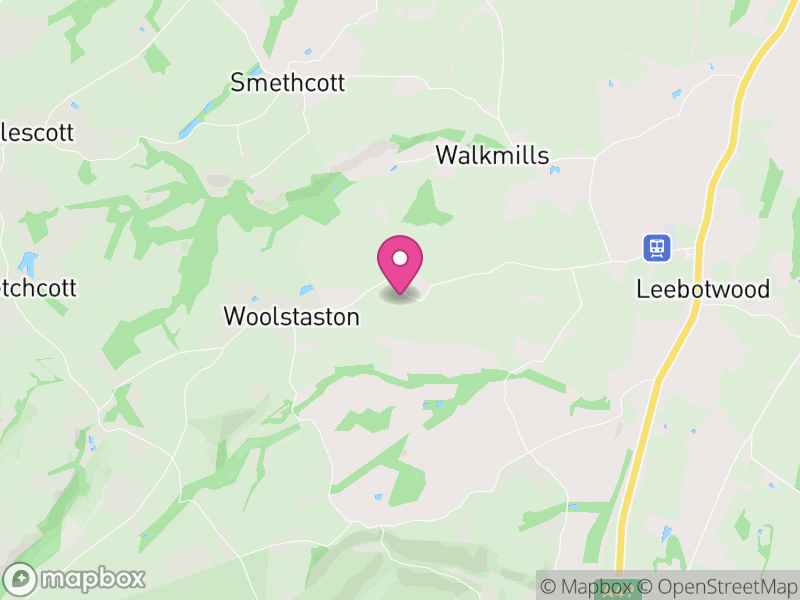 Map of Woolstaston, England
