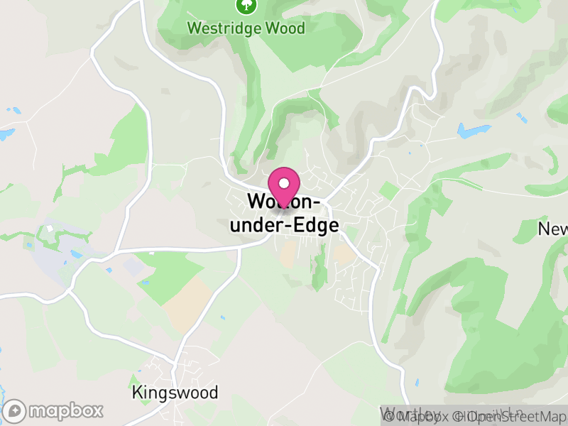 Map of Wotton-under-Edge, Stroud