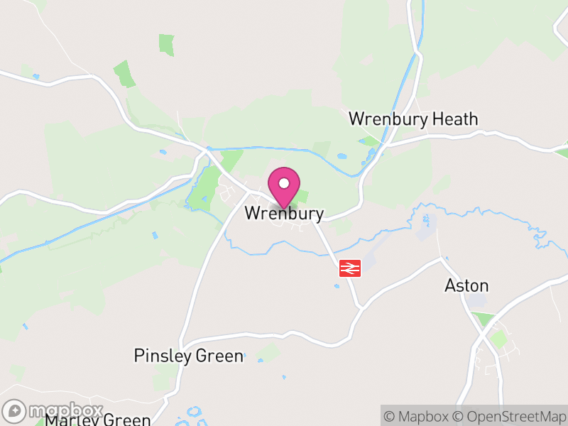 Map of Wrenbury cum Frith, Cheshire East
