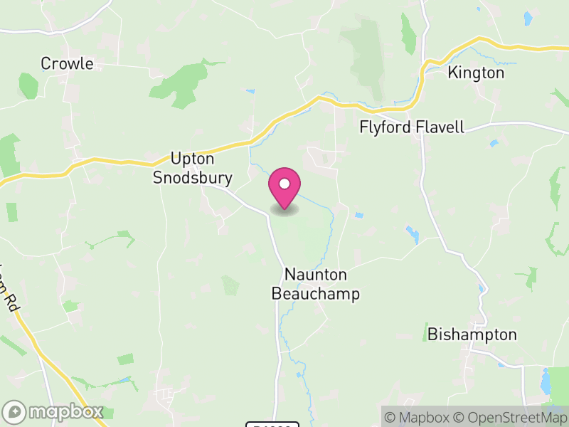 Map of Wychavon, Worcestershire