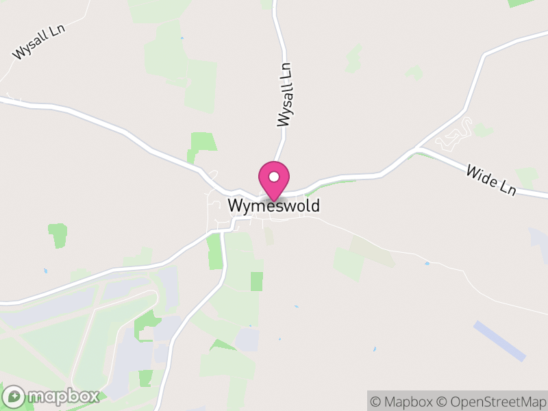 Map of Wymeswold, Charnwood