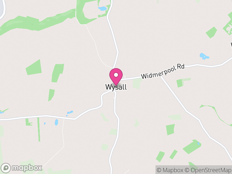 Map of Wysall, Rushcliffe