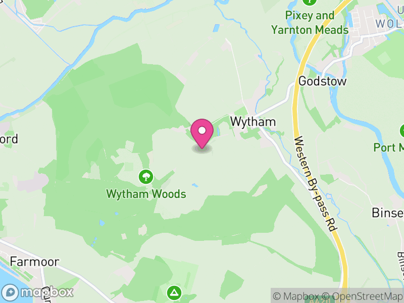 Map of Wytham, Vale of White Horse