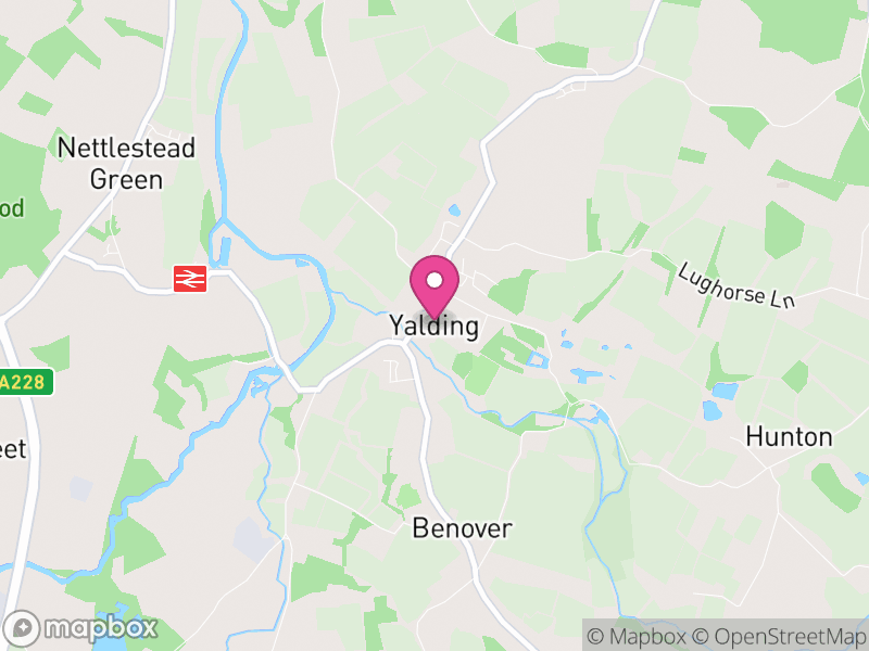 Map of Yalding, Maidstone