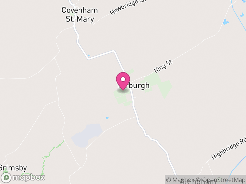 Map of Yarburgh, East Lindsey