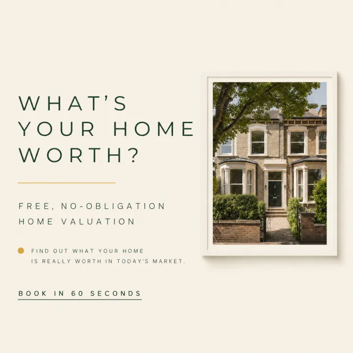 Free Valuation — Minimal Gallery social template