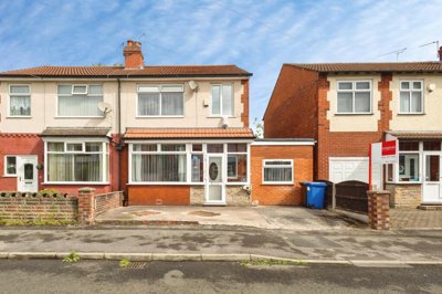 Property on Woodhall Road, SK5 7QB