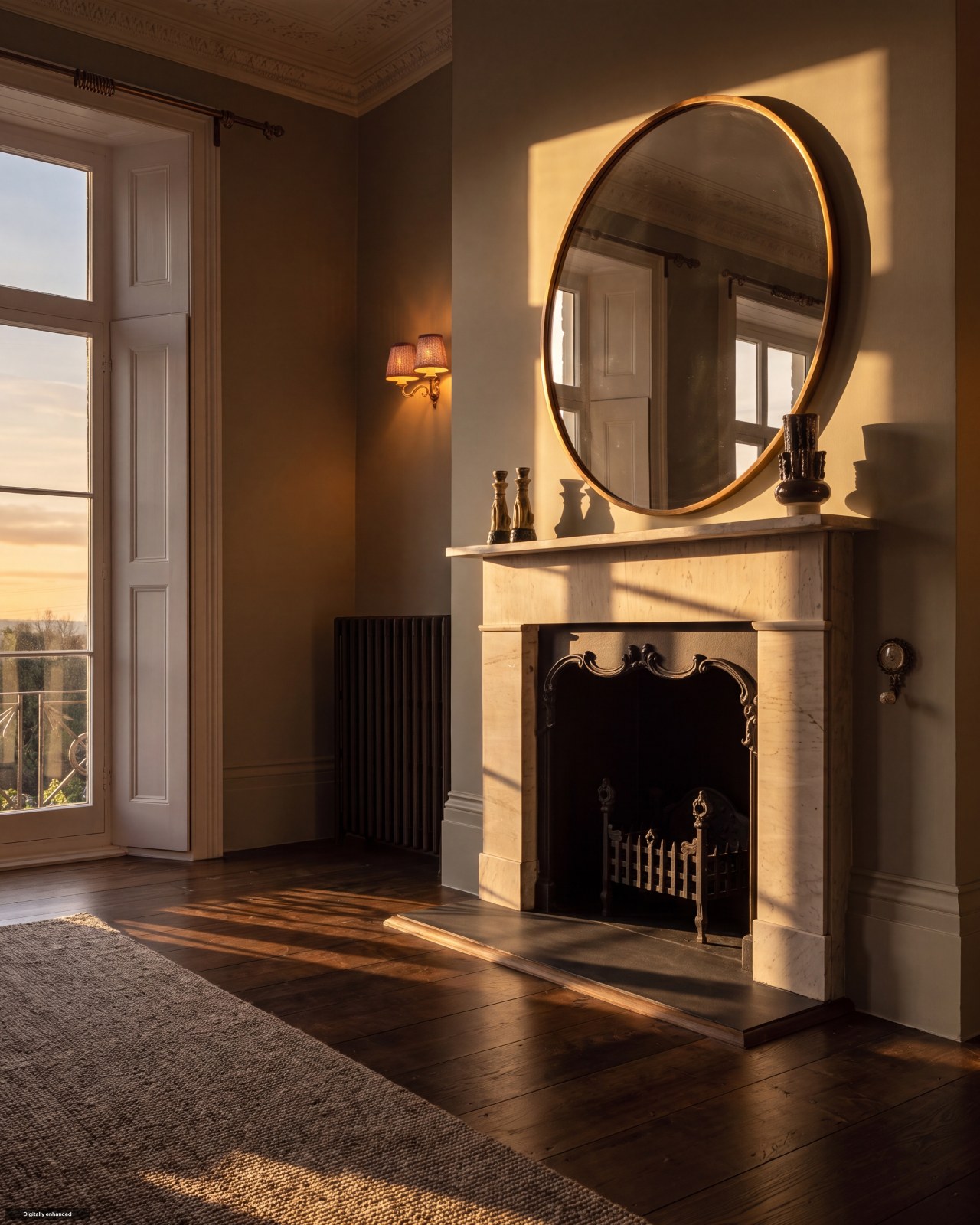 Addison Avenue W11 — Elite Series frame 4, cinematic re-lit render of the property's own photography